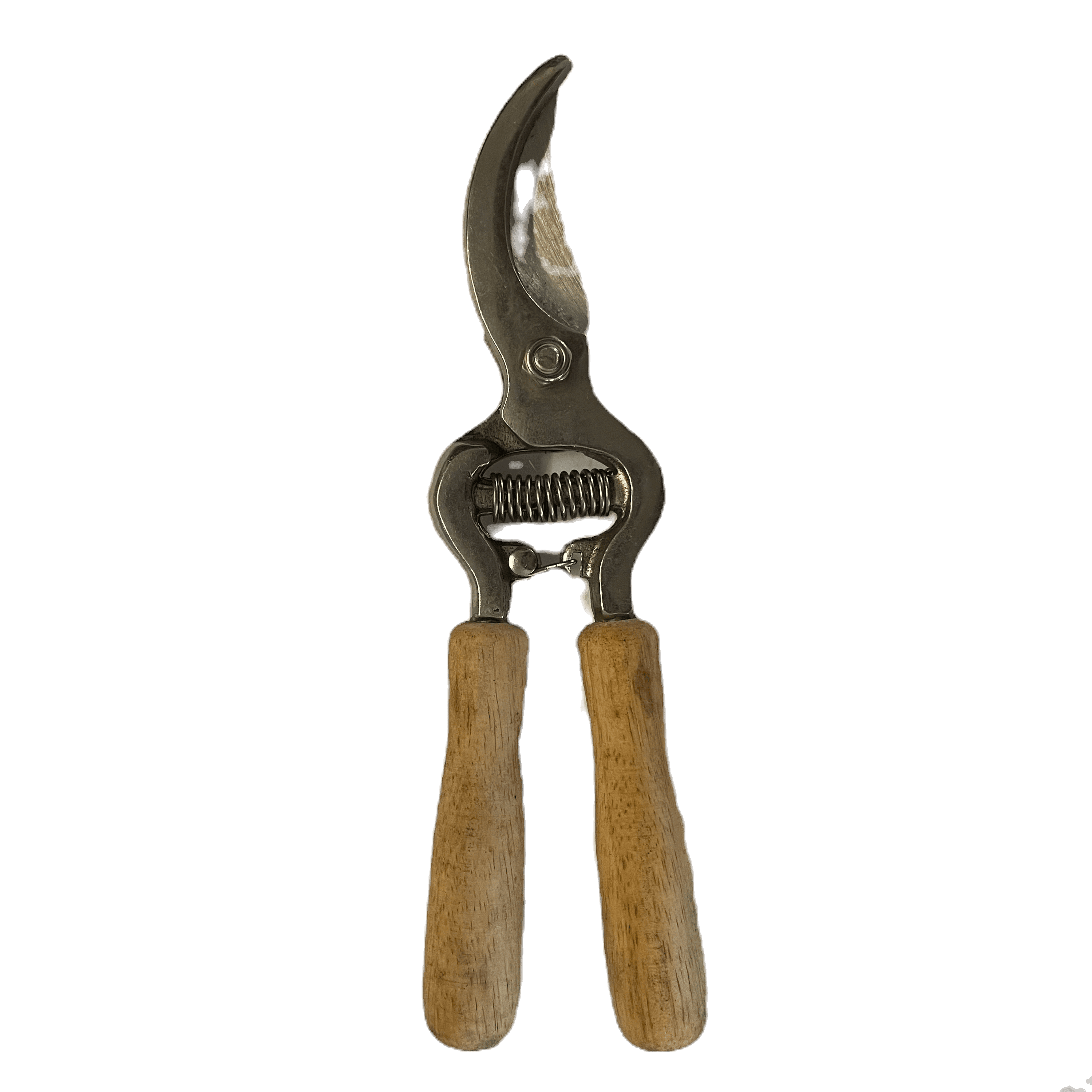 Curved Pruning Shears | Wooden Handle